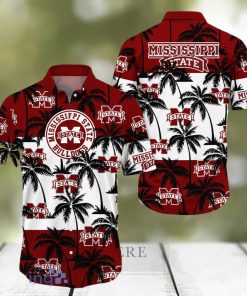 Mississippi State Bulldogs All Over Print Logo And Coconut Trending Summer Gift Aloha Hawaiian Shirt