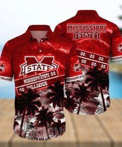 Mississippi State Bulldogs NCAA Floral Full Printed Hawaiian Shirt