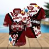 Keystone Light Funny Mickey Mouse Hibicus Flower Hawaiian Shirt And Shorts