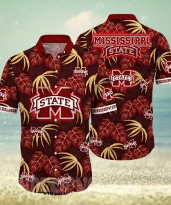 Mississippi State Bulldogs NCAA Flower Full Printing 3D Hawaiian Shirt