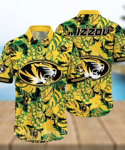 Missouri Tigers NCAA Floral All Over Printed Hawaiian Shirt