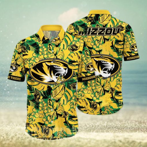 Missouri Tigers NCAA Floral All Over Printed Hawaiian Shirt