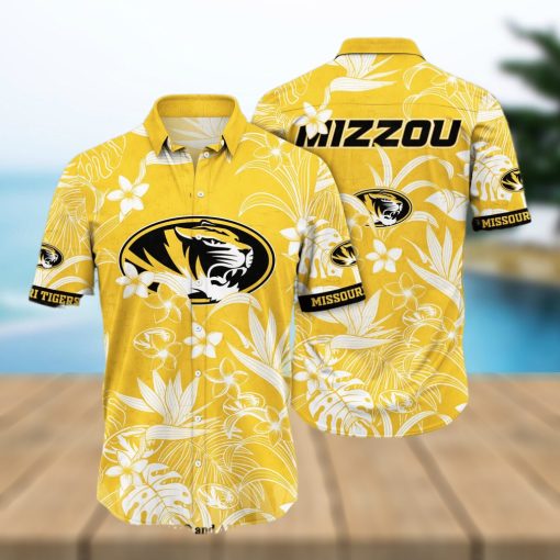 Missouri Tigers NCAA Floral Classic All Over Print Hawaiian Shirt