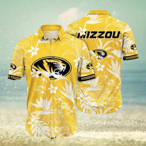 Missouri Tigers NCAA Floral Classic All Over Print Hawaiian Shirt