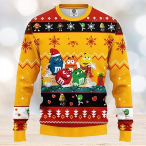 Mm Chocolate Yellow Ugly Sweater Christmas Party