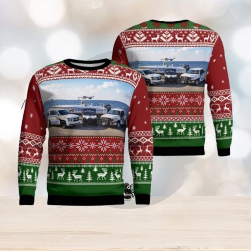 Moncks Corner, South Carolina, Berkeley County Sheriffs Office Aop Christmas Ugly Sweater 3D