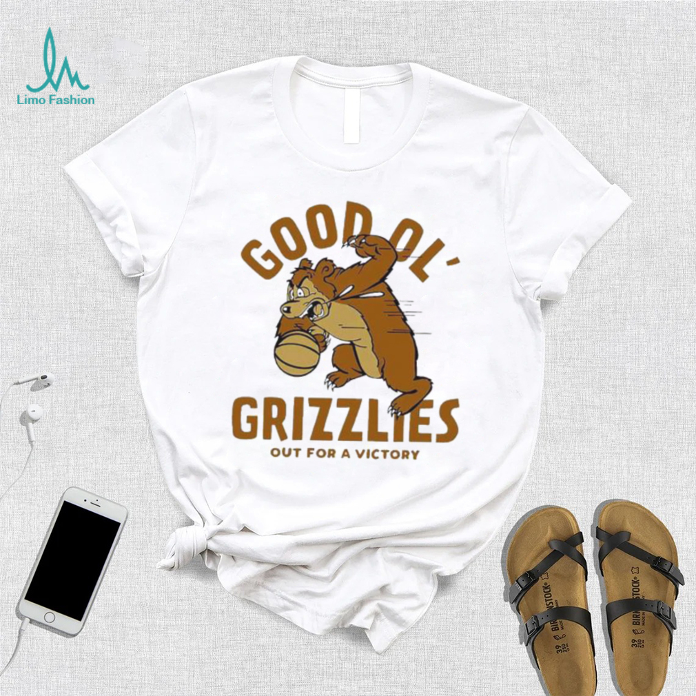 Montana Good Ol Grizzlies Vintage Basketball Out For A Victory Shirt Montana Good Ol Grizzlies Vintage Basketball Out For A Victory Shirt