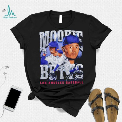 Mookie Betts Los Angeles D Vintage Baseball Shirt