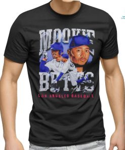 Mookie Betts Los Angeles D Vintage Baseball Shirt - Limotees