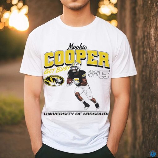 Mookie Cooper Missouri Tigers football NCAA Football Caricature shirt