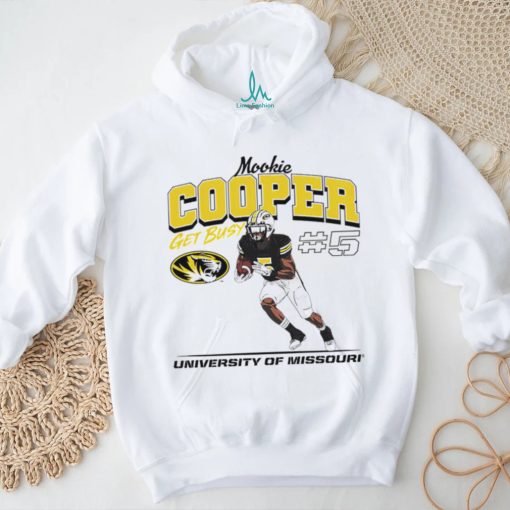 Mookie Cooper Missouri Tigers football NCAA Football Caricature shirt