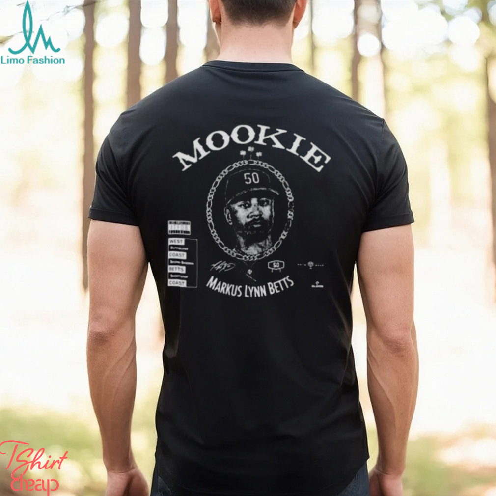 Mookie Markus Lynn Betts Signature Shirt - Limotees