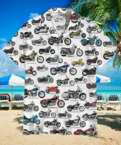 Motorbikes Collection Hawaiian Shirt