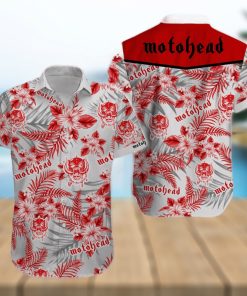 Motorhead Tropical Flower Hawaiian Shirt