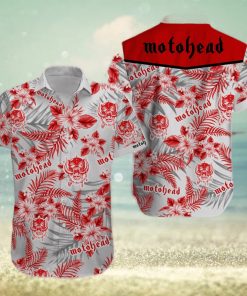 Motorhead Tropical Flower Hawaiian Shirt