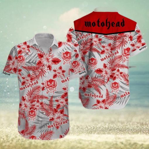 Motorhead Tropical Flower Hawaiian Shirt