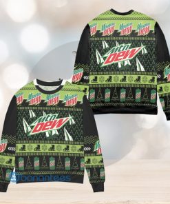 Mountain Dew Pine Tree Snowflake Pattern Ugly Christmas Sweater Christmas Gift For Men And Women