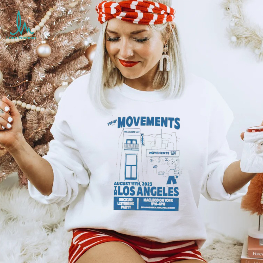 Movements Popus With Movements August 11Th 2023 In Los Angeles T Shirt Movements Popus With Movements August 11Th 2023 In Los Angeles T Shirt