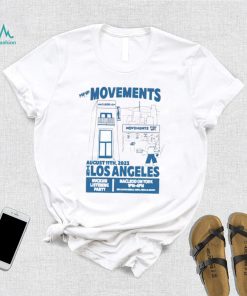Movements Popus With Movements August 11Th 2023 In Los Angeles T Shirt