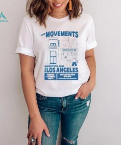 Movements Popus With Movements August 11Th 2023 In Los Angeles T Shirt