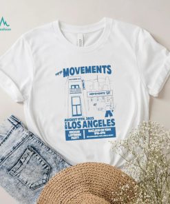 Movements Popus With Movements August 11Th 2023 In Los Angeles T Shirt