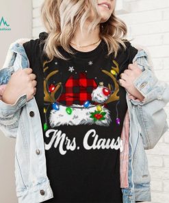 Mr Claus Mrs Claus Funny Christmas Matching Couple Xmas Shirt