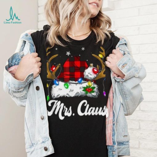 Mr Claus Mrs Claus Funny Christmas Matching Couple Xmas Shirt