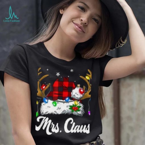 Mr Claus Mrs Claus Funny Christmas Matching Couple Xmas Shirt