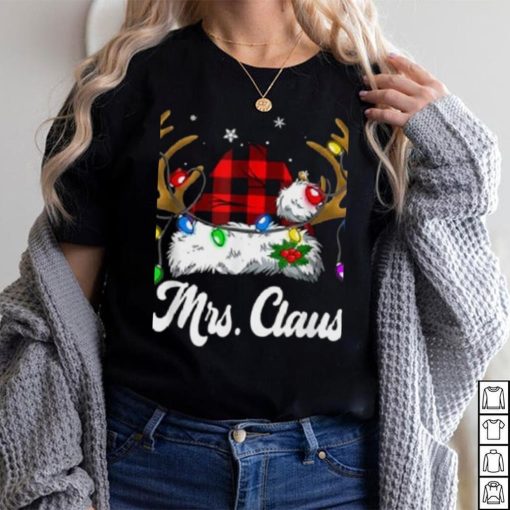 Mr Claus Mrs Claus Funny Christmas Matching Couple Xmas Shirt