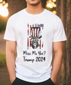 Mugshot Miss me yet Trump 2024 Shirt