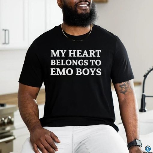 My Heart Belongs To Emo Boys New Shirt
