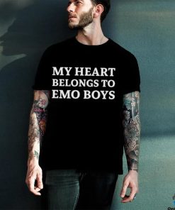 My Heart Belongs To Emo Boys New Shirt