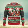 No Face White Ugly Christmas Sweater For Men Women