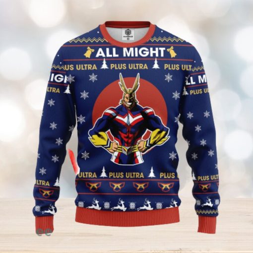 My Hero Academia Ugly Christmas Sweater Amazing Gift Men And Women Christmas Gift