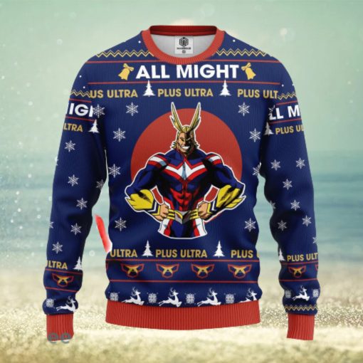 My Hero Academia Ugly Christmas Sweater Amazing Gift Men And Women Christmas Gift