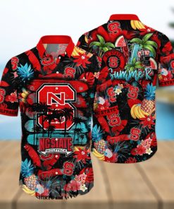 NC State Wolfpack NCAA Floral Classic Full Print Hawaiian Shirt