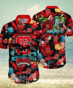 NC State Wolfpack NCAA Floral Classic Full Print Hawaiian Shirt