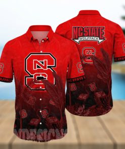 NC State Wolfpack NCAA Floral Full Printed Hawaiian Shirt