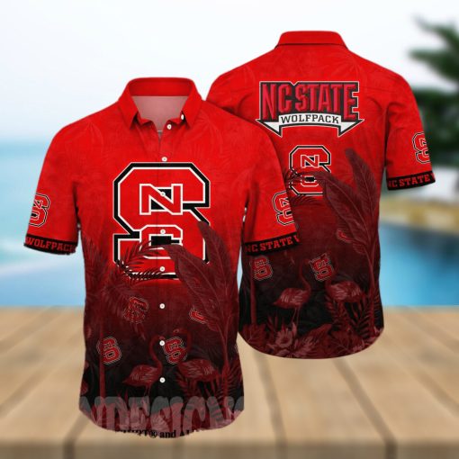 NC State Wolfpack NCAA Floral Full Printed Hawaiian Shirt