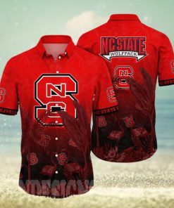 NC State Wolfpack NCAA Floral Full Printed Hawaiian Shirt