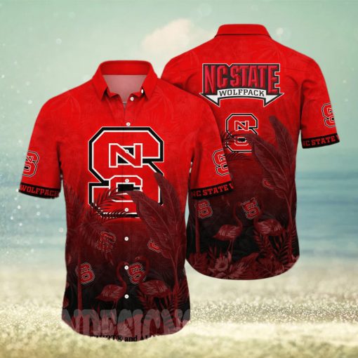 NC State Wolfpack NCAA Floral Full Printed Hawaiian Shirt