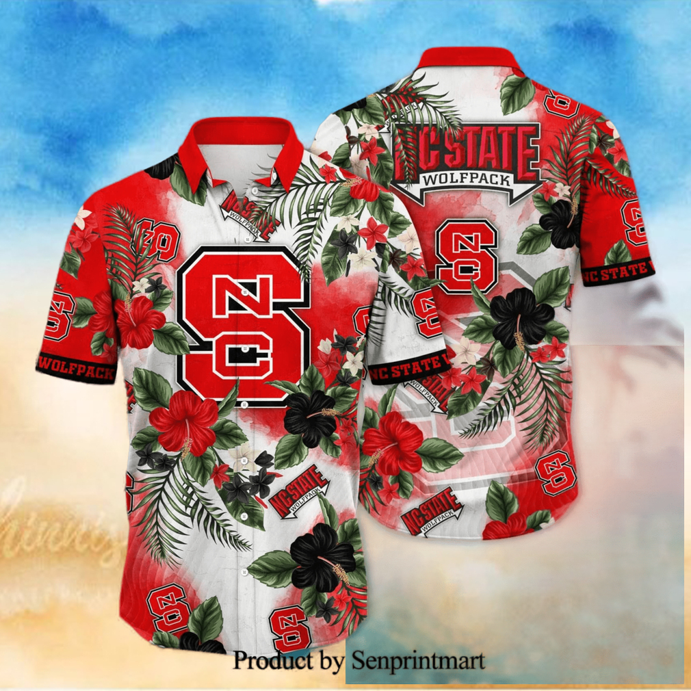 NCAA NC State Wolfpack Hawaiian Shirt - Limotees