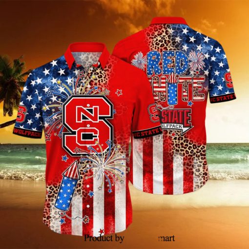 NC State Wolfpack NCAA Independence Day Unisex Hawaiian Shirt