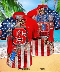 NC State Wolfpack NCAA Independence Day Unisex Hawaiian Shirt