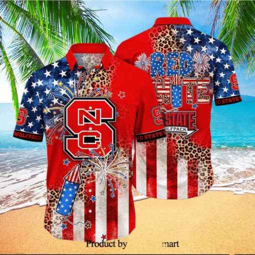 NC State Wolfpack NCAA Independence Day Unisex Hawaiian Shirt