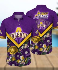 NCAA Albany Great Danes Hawaiian Shirt Beach Gift For Him