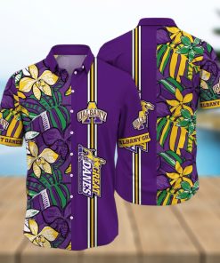 Floral Aloha NCAA Albany Great Danes Hawaiian Shirt Independence Day Gift  For Beach Lovers hawaiian shirt - Limotees