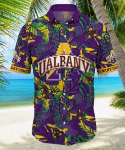 NCAA Albany Great Danes Hawaiian Shirt Gift For Beach Trip hawaiian shirt