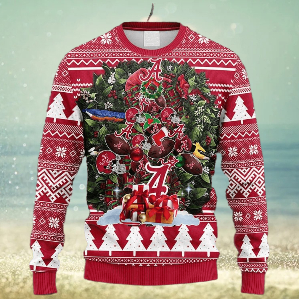 Los Angeles Dodgers Tree Ugly Christmas Fleece Sweater