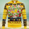 Deer Flower 3D Full Print Ugly Sweater Christmas Gift Sweater